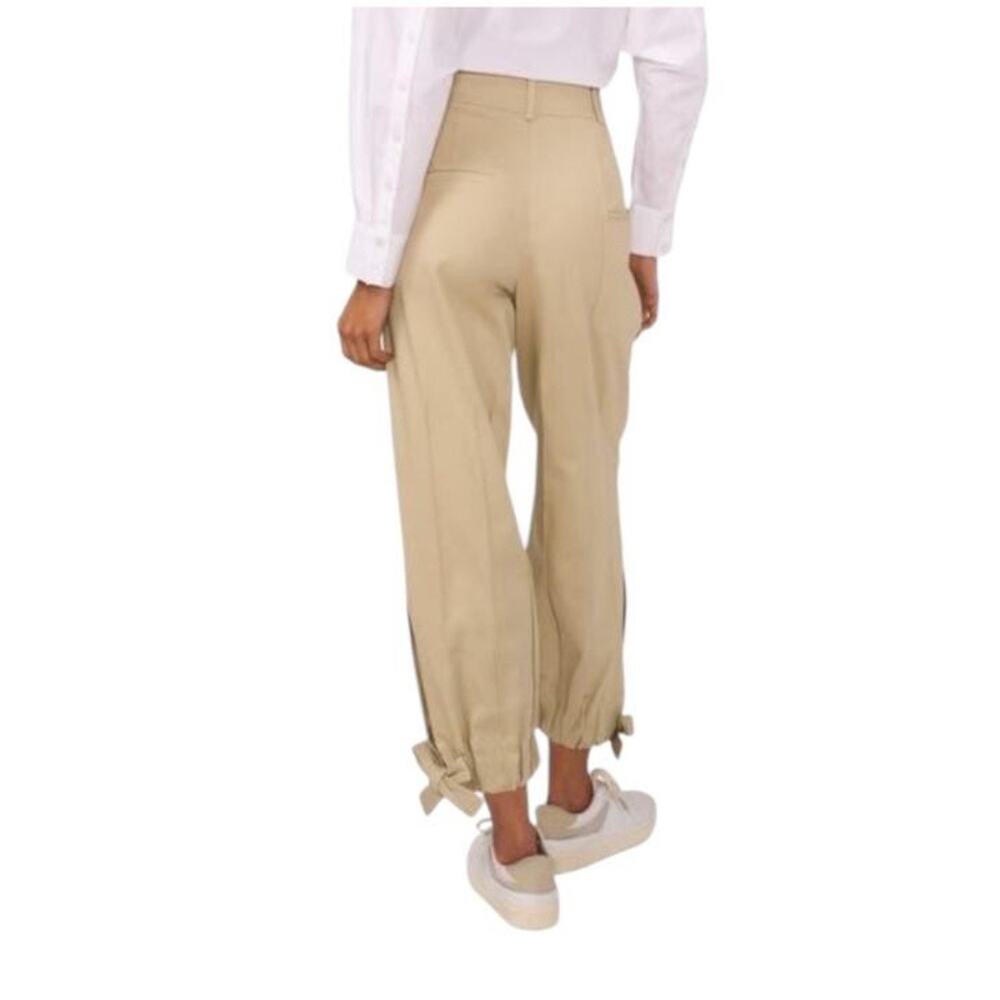Parker Pants - Natural /  high waist / ankle tie / 10 - Picture 2 of 10